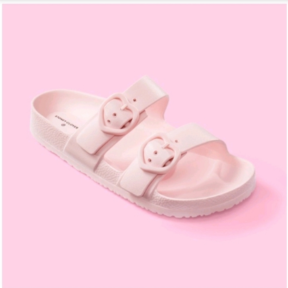 Women's Slide Sandals Stoney Clover Lane × Target Light Pink